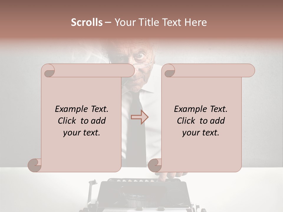 Old Retro Joy PowerPoint Template