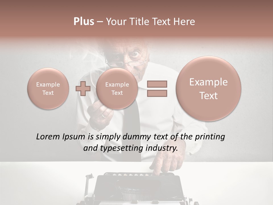 Old Retro Joy PowerPoint Template