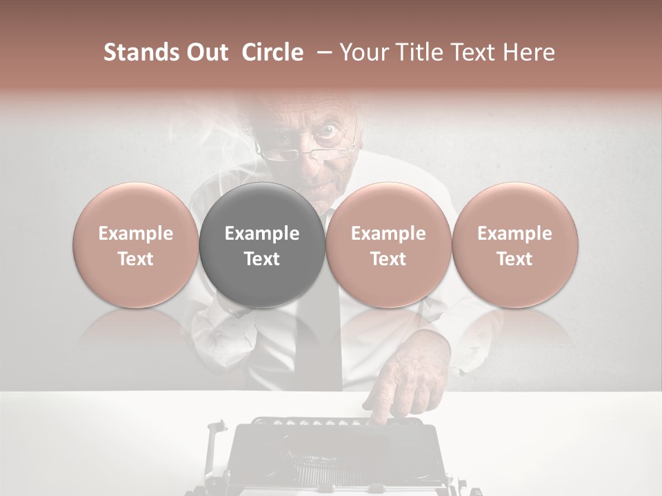 Old Retro Joy PowerPoint Template