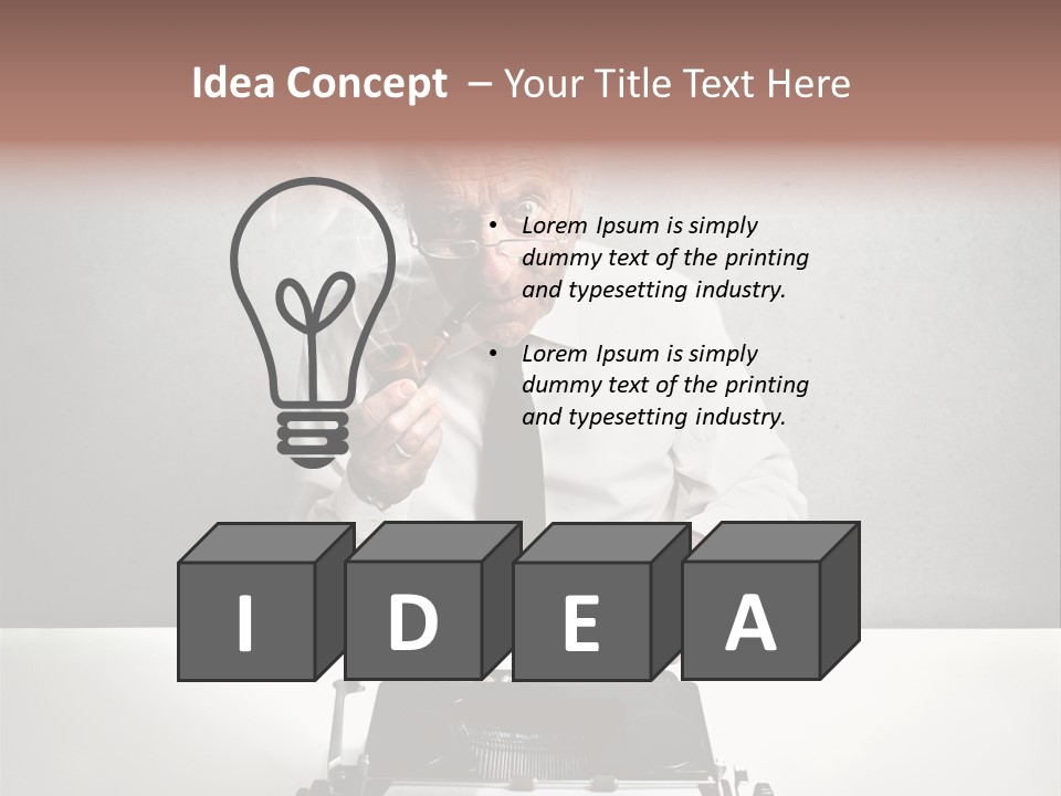 Old Retro Joy PowerPoint Template