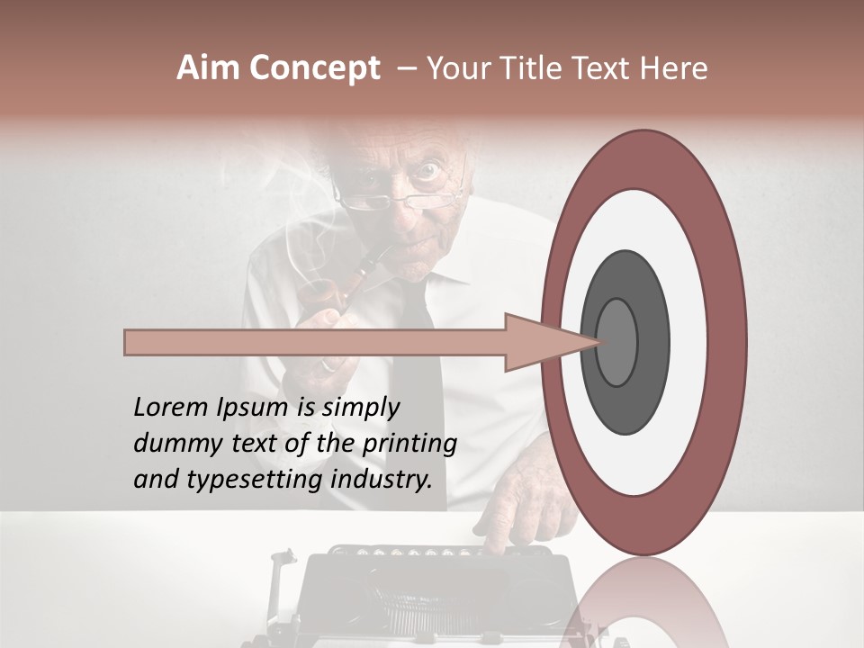 Old Retro Joy PowerPoint Template