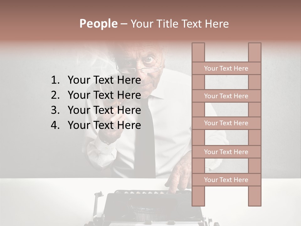 Old Retro Joy PowerPoint Template