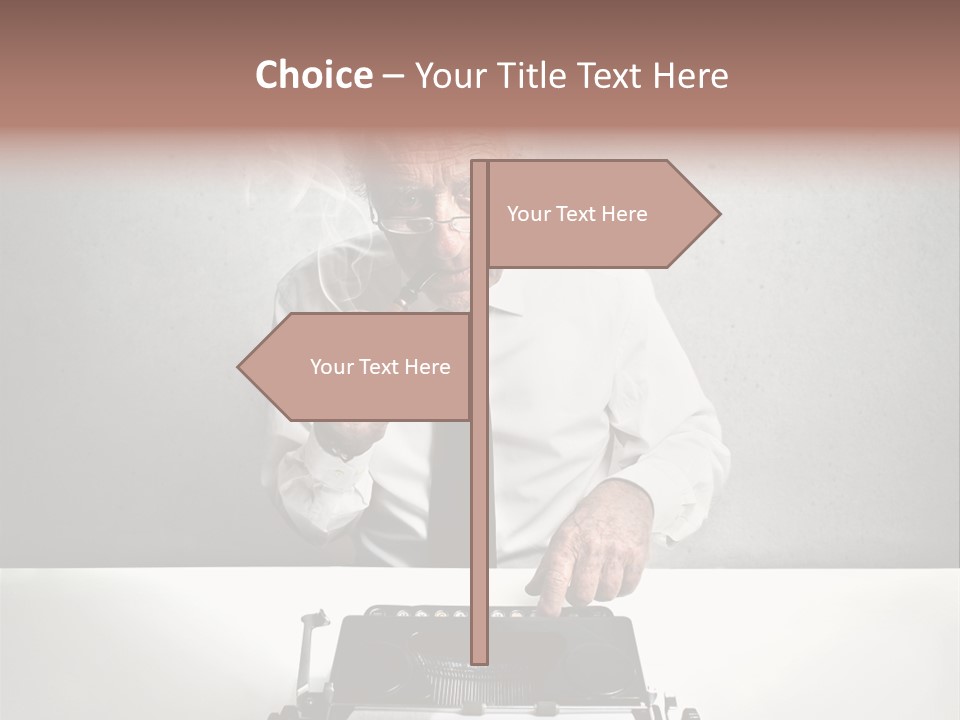 Old Retro Joy PowerPoint Template