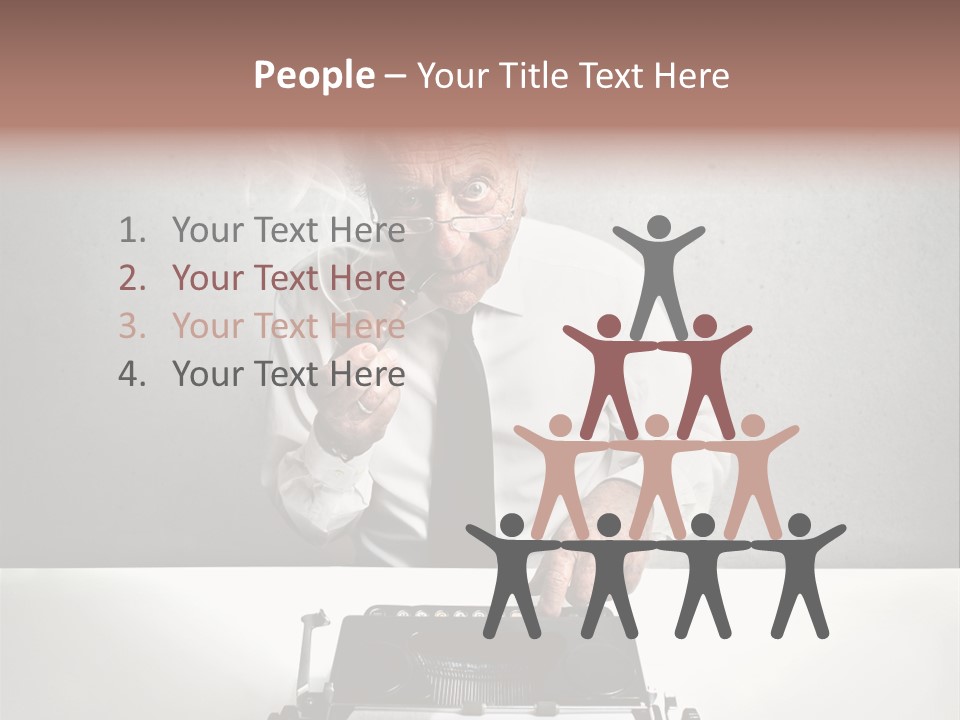 Old Retro Joy PowerPoint Template