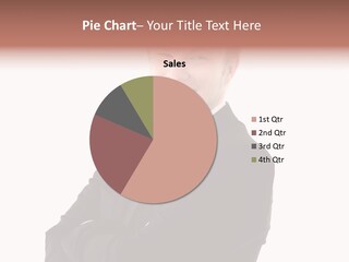 Office Worker Success Tie PowerPoint Template