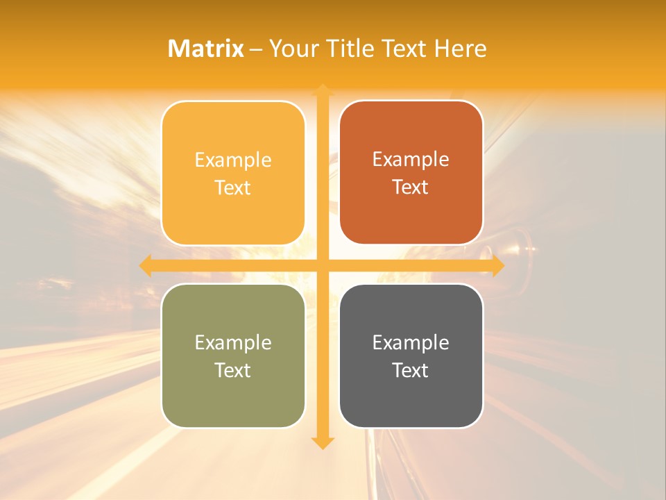 Racing Racer Curve PowerPoint Template