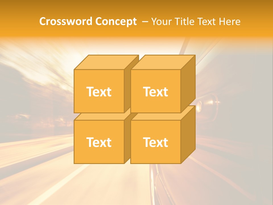 Racing Racer Curve PowerPoint Template