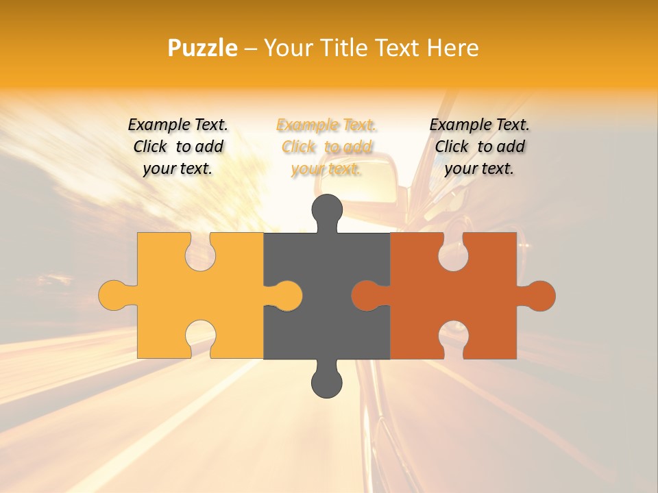 Racing Racer Curve PowerPoint Template