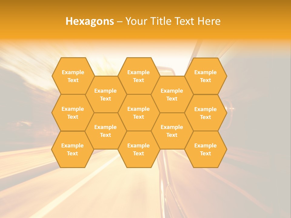 Racing Racer Curve PowerPoint Template