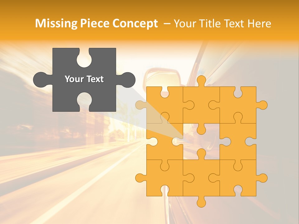 Racing Racer Curve PowerPoint Template