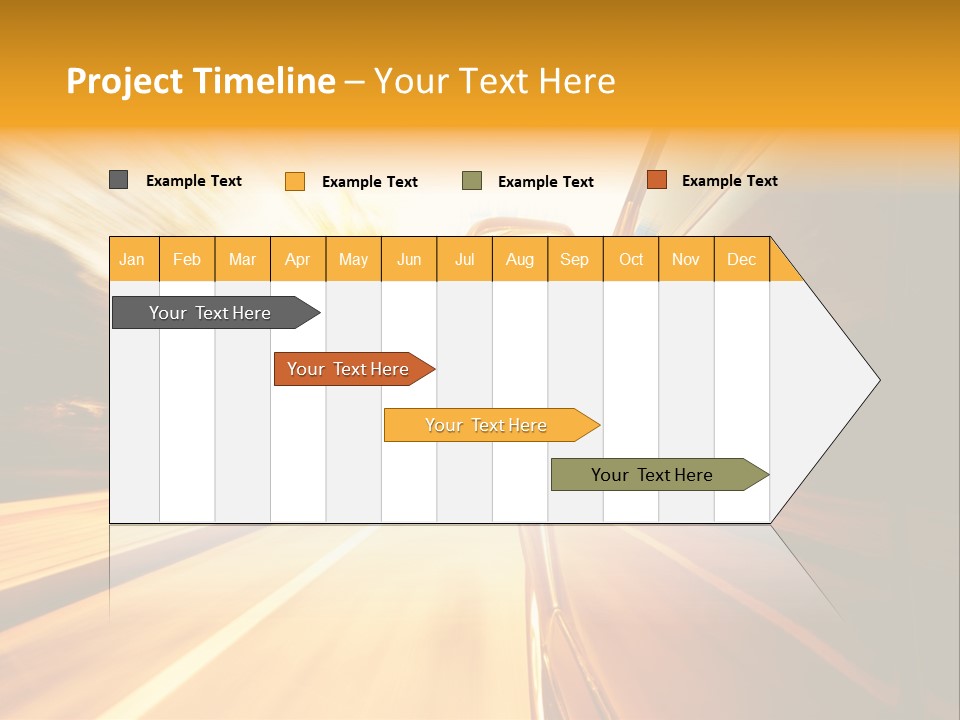 Racing Racer Curve PowerPoint Template