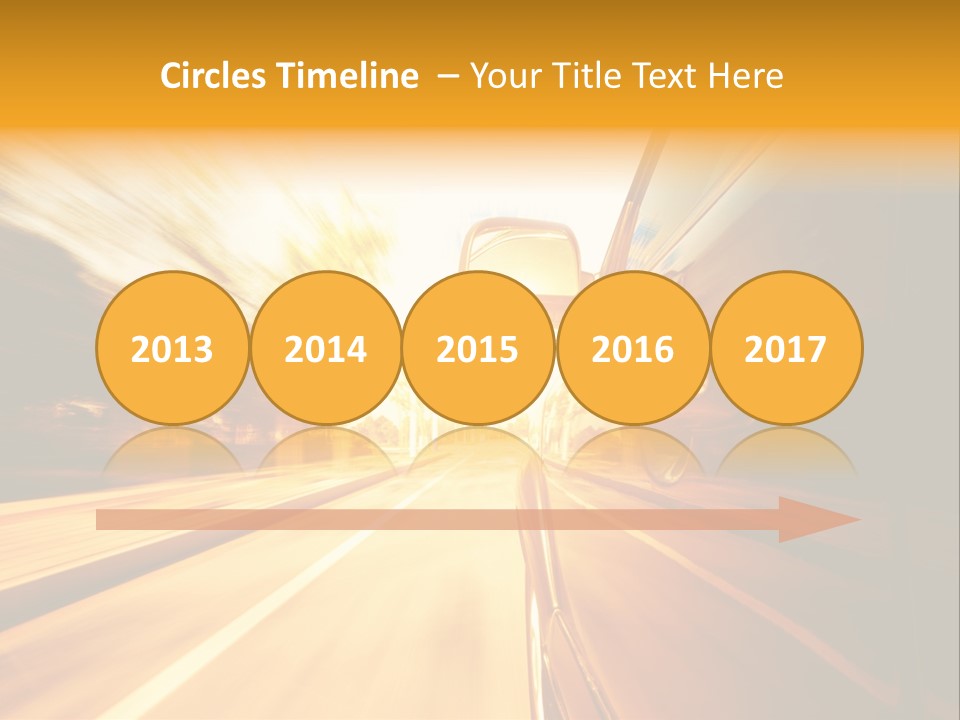 Racing Racer Curve PowerPoint Template