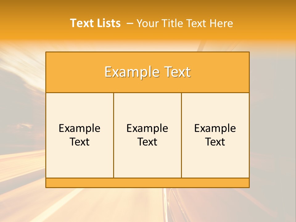 Racing Racer Curve PowerPoint Template