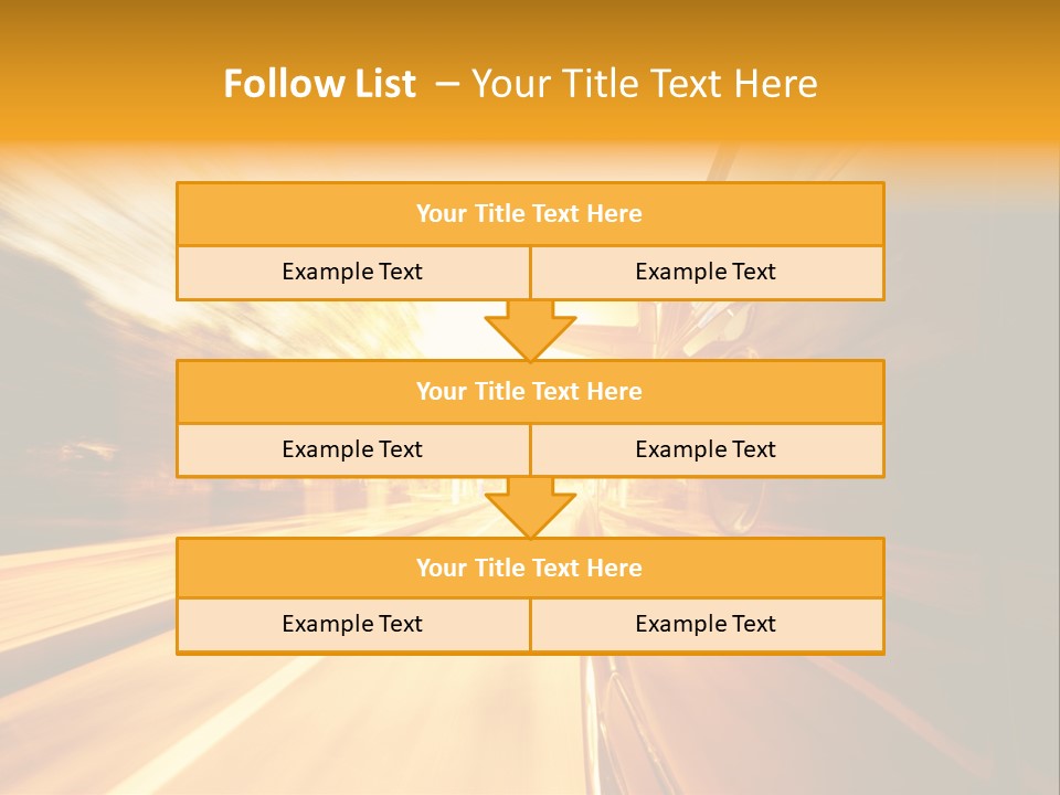 Racing Racer Curve PowerPoint Template