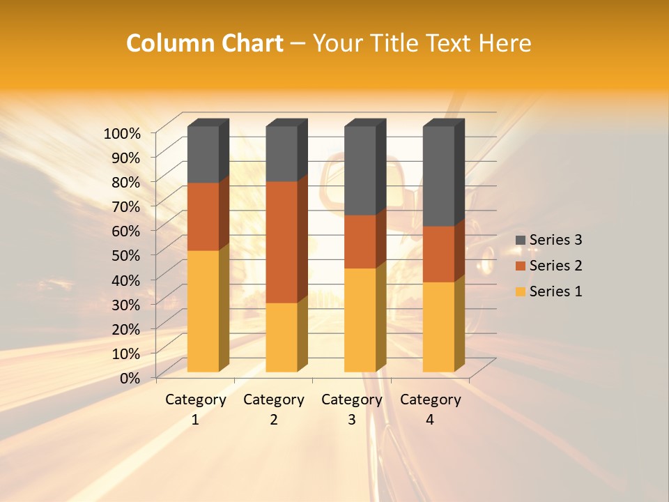 Racing Racer Curve PowerPoint Template