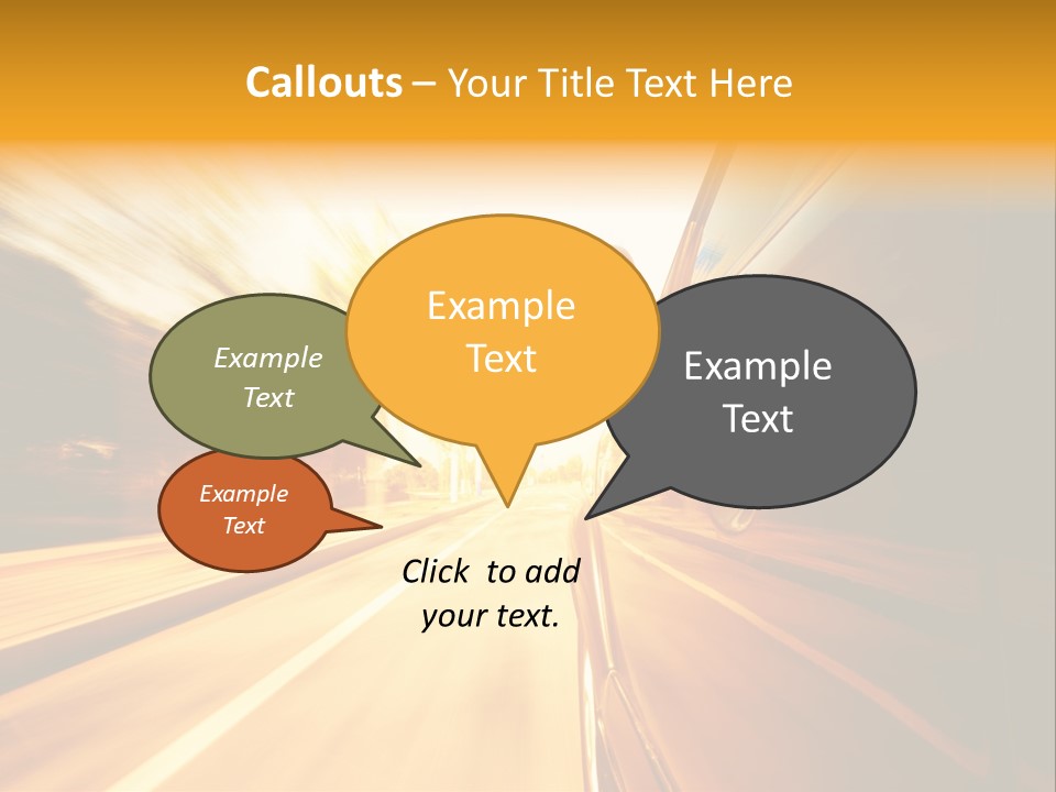 Racing Racer Curve PowerPoint Template