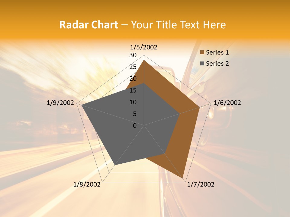 Racing Racer Curve PowerPoint Template
