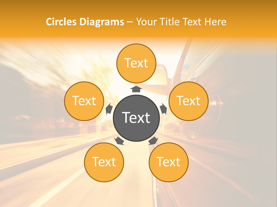 Racing Racer Curve PowerPoint Template