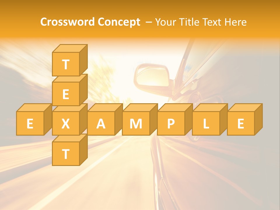 Racing Racer Curve PowerPoint Template