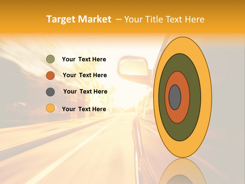 Racing Racer Curve PowerPoint Template