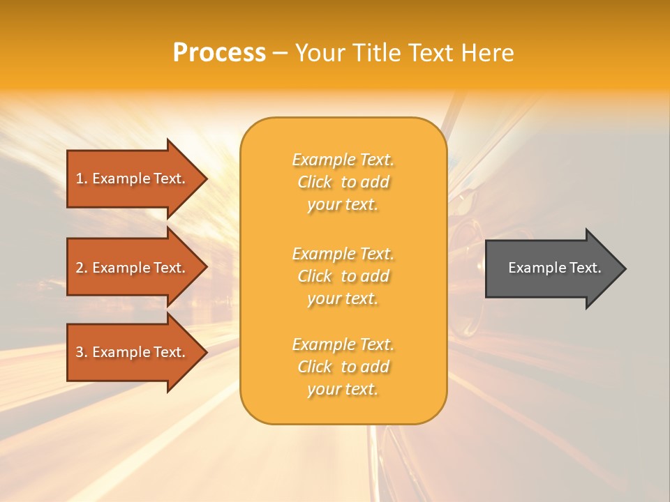 Racing Racer Curve PowerPoint Template