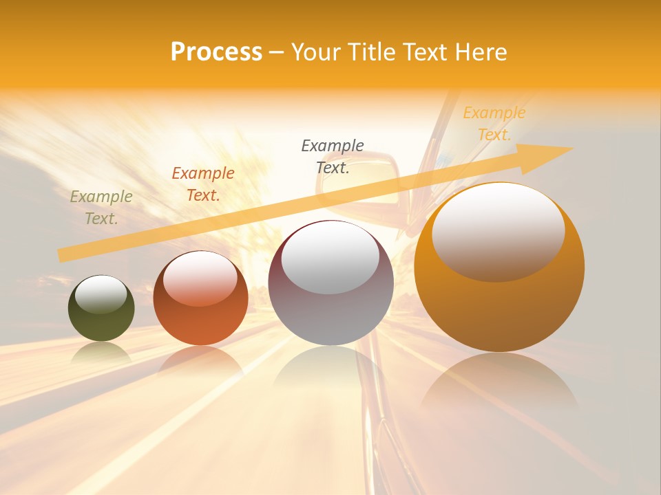 Racing Racer Curve PowerPoint Template