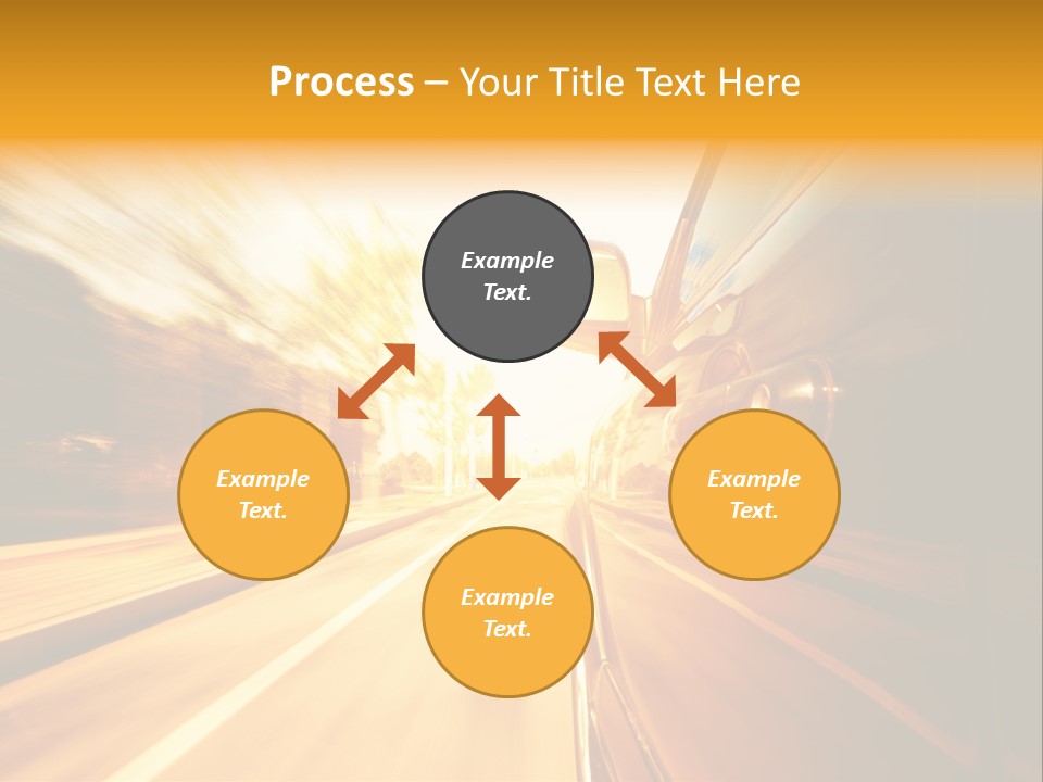 Racing Racer Curve PowerPoint Template
