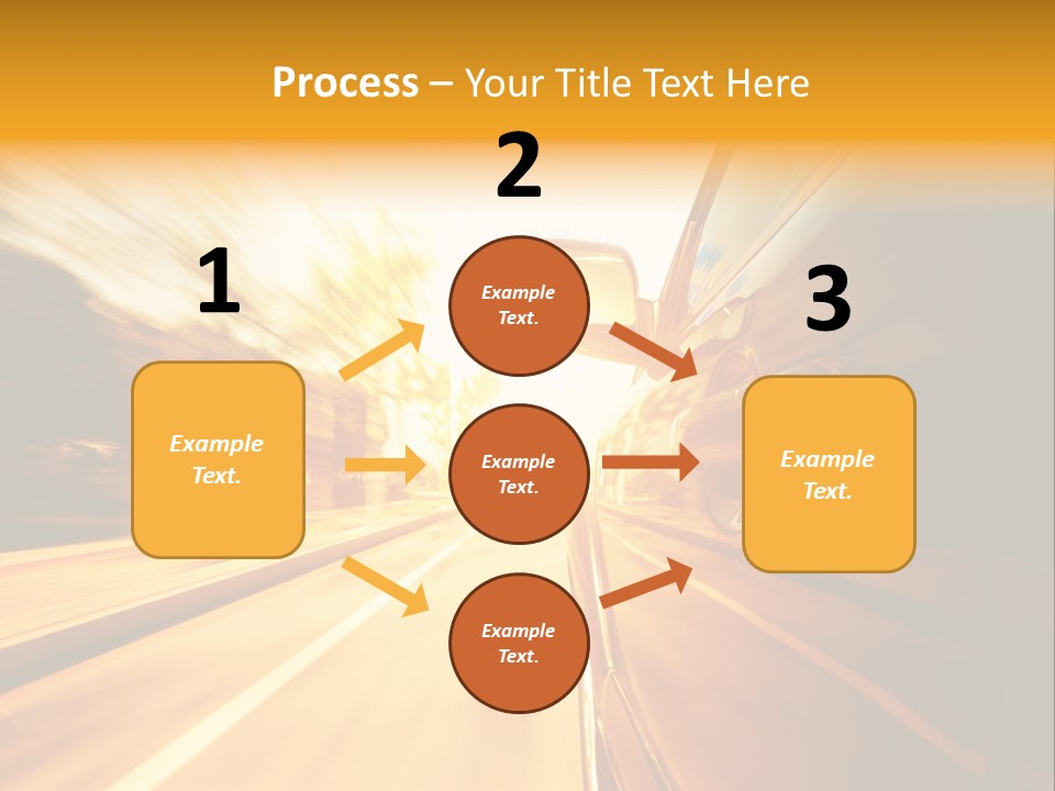 Racing Racer Curve PowerPoint Template