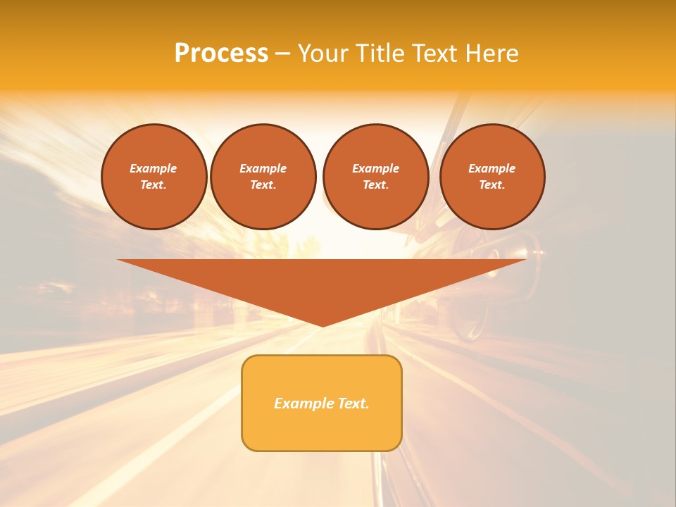 Racing Racer Curve PowerPoint Template