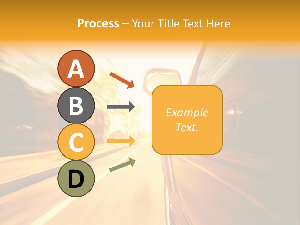 Racing Racer Curve PowerPoint Template