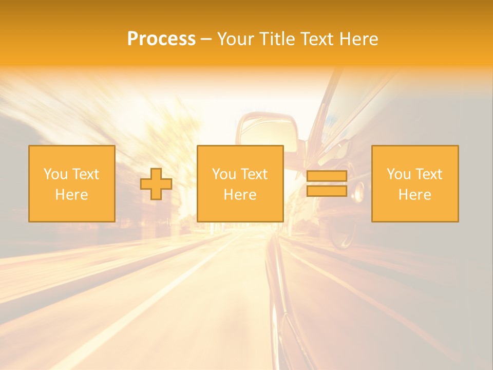 Racing Racer Curve PowerPoint Template