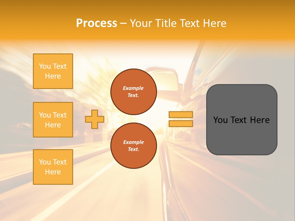 Racing Racer Curve PowerPoint Template