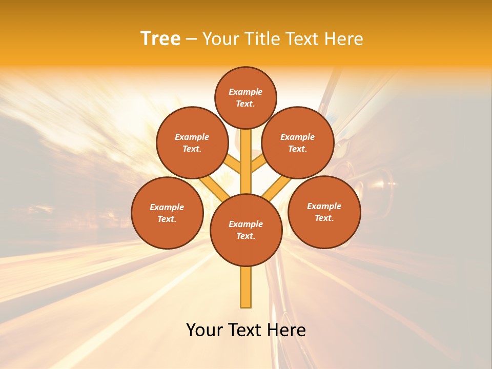 Racing Racer Curve PowerPoint Template