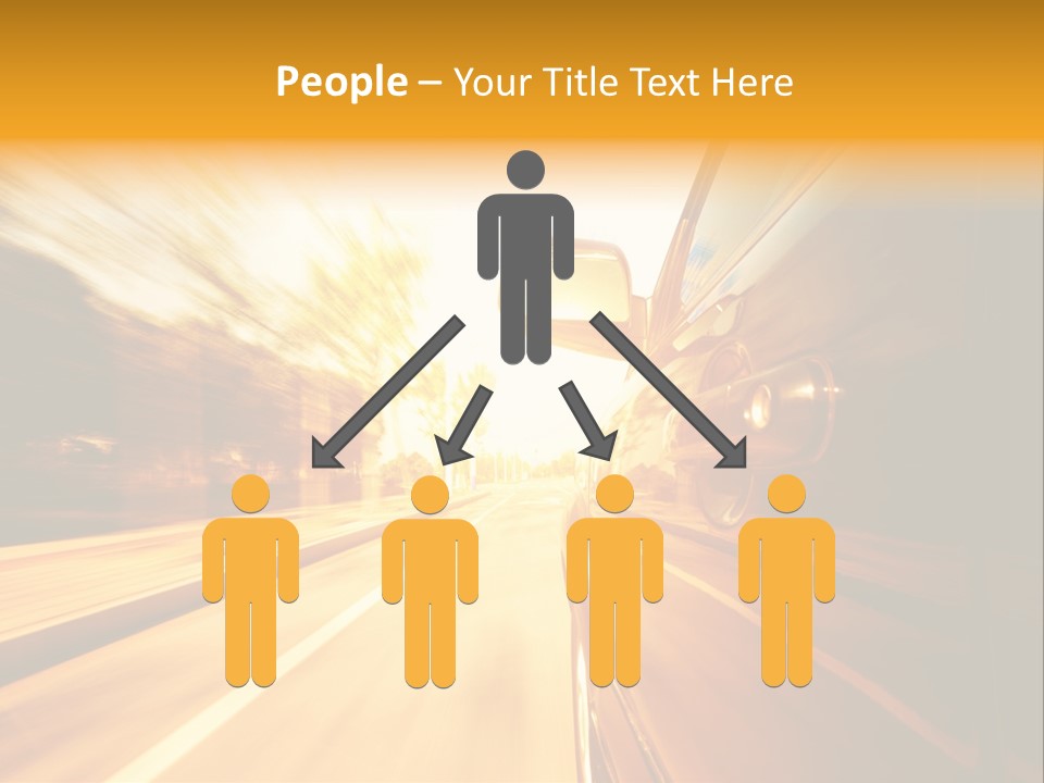 Racing Racer Curve PowerPoint Template