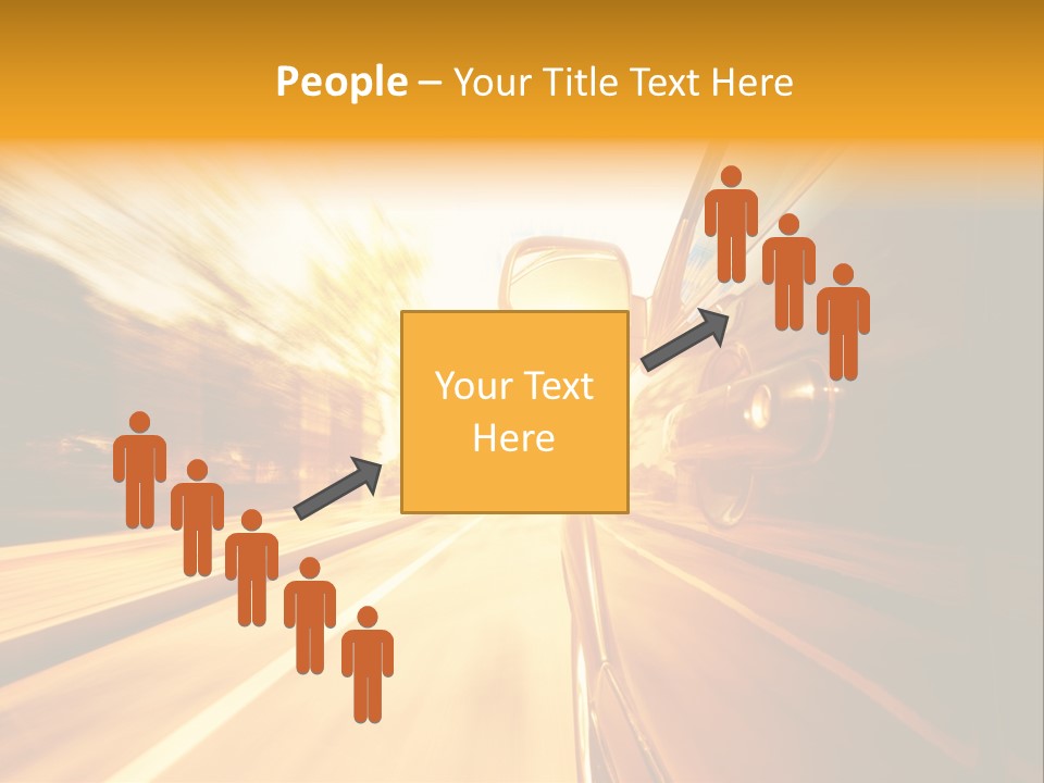 Racing Racer Curve PowerPoint Template