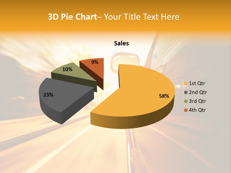 Racing Racer Curve PowerPoint Template