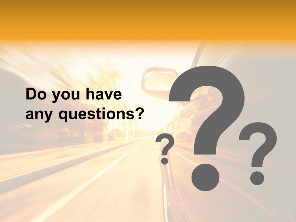 Racing Racer Curve PowerPoint Template