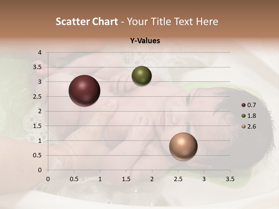 Bathtub Mother Soap Sud PowerPoint Template