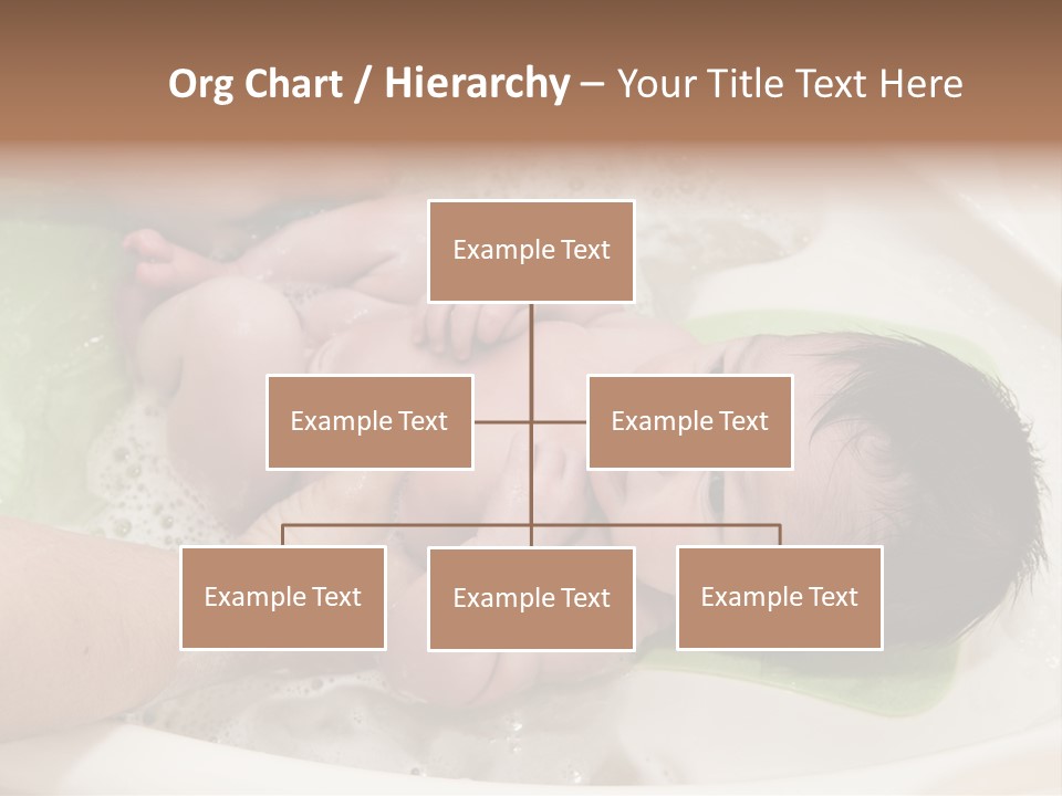 Bathtub Mother Soap Sud PowerPoint Template
