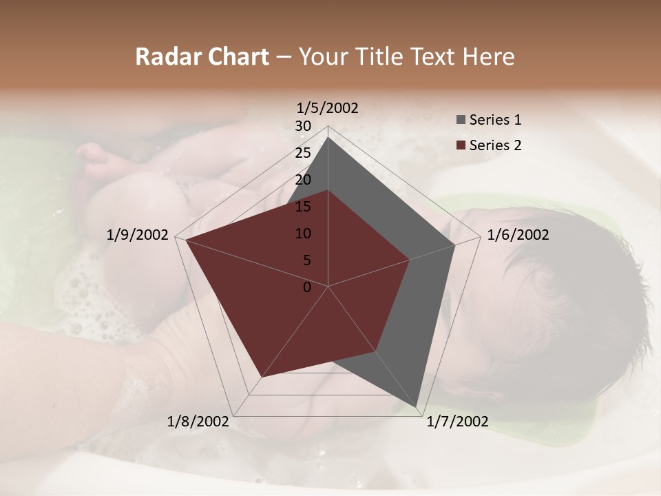 Bathtub Mother Soap Sud PowerPoint Template
