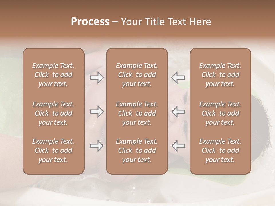 Bathtub Mother Soap Sud PowerPoint Template