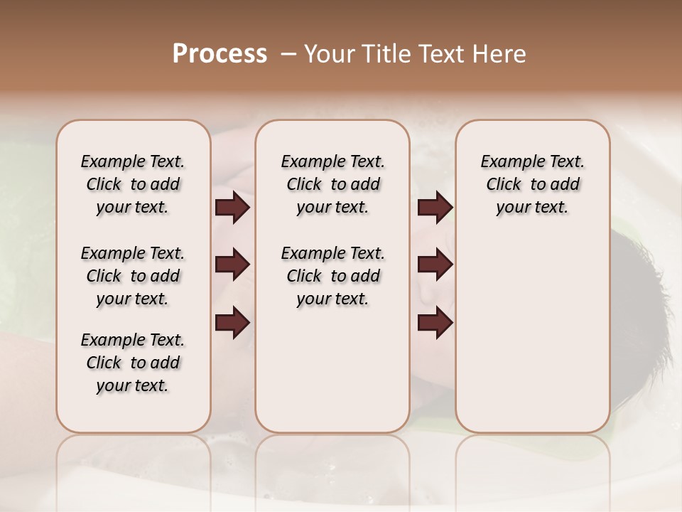 Bathtub Mother Soap Sud PowerPoint Template