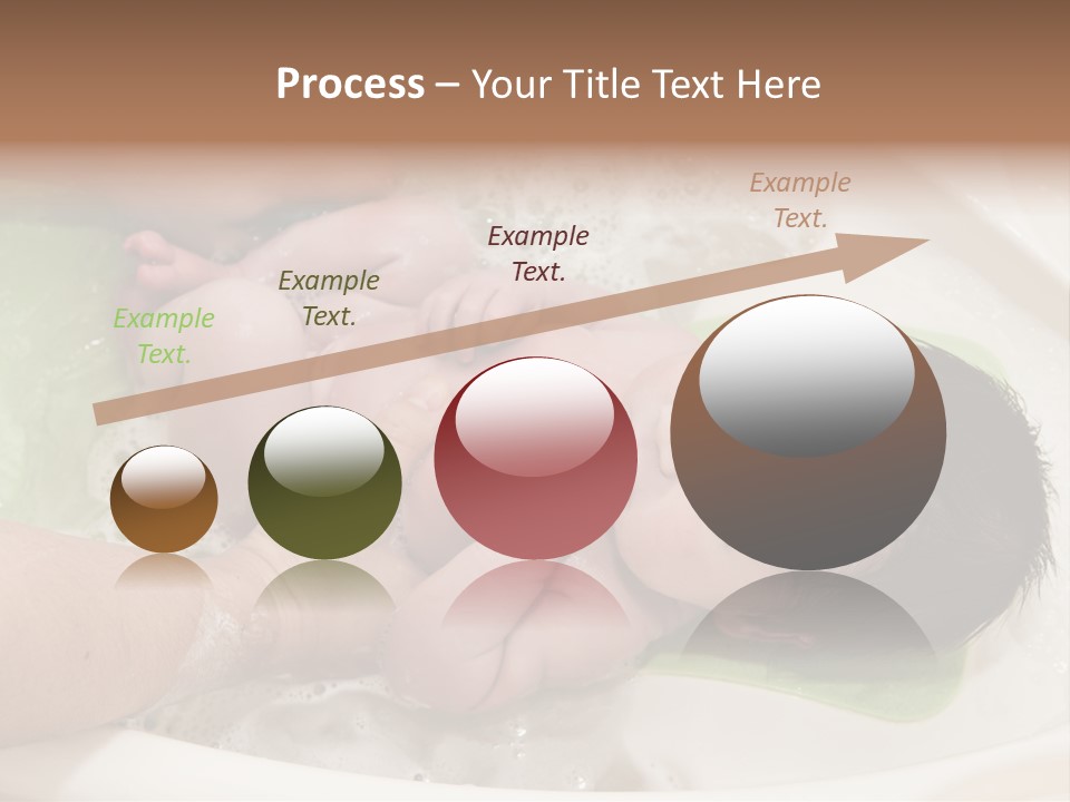 Bathtub Mother Soap Sud PowerPoint Template