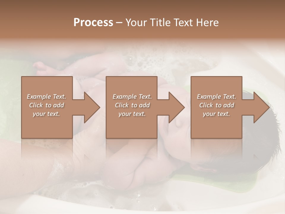 Bathtub Mother Soap Sud PowerPoint Template