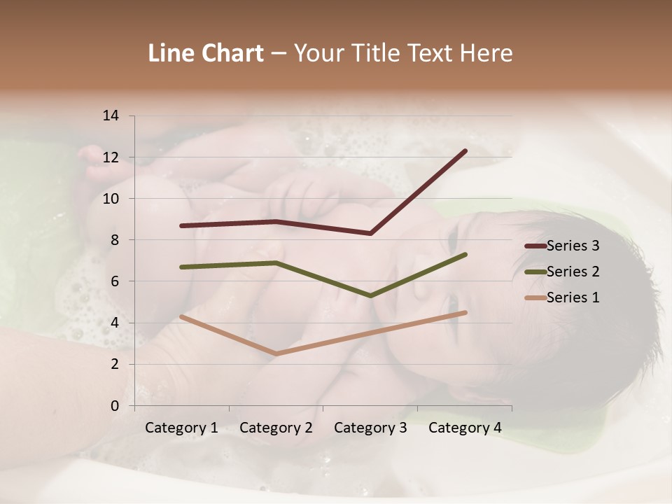 Bathtub Mother Soap Sud PowerPoint Template