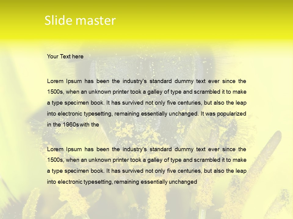 Arthropods Commonwealth Face PowerPoint Template