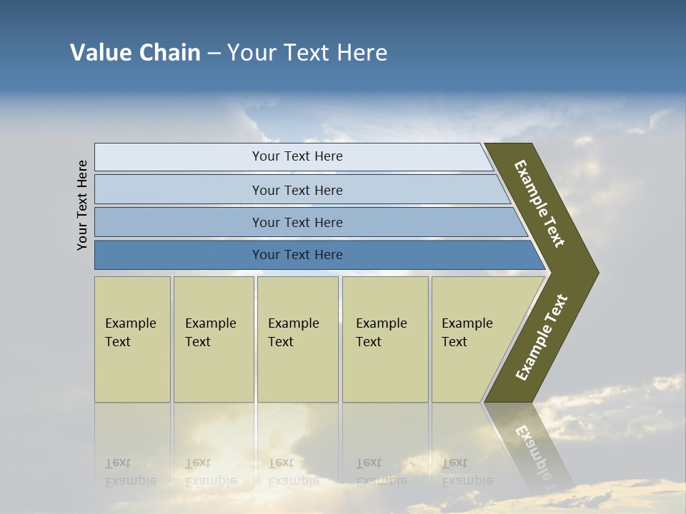 Scenic Brightly Cloud PowerPoint Template