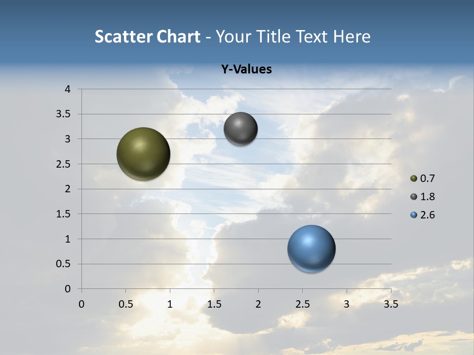 Scenic Brightly Cloud PowerPoint Template