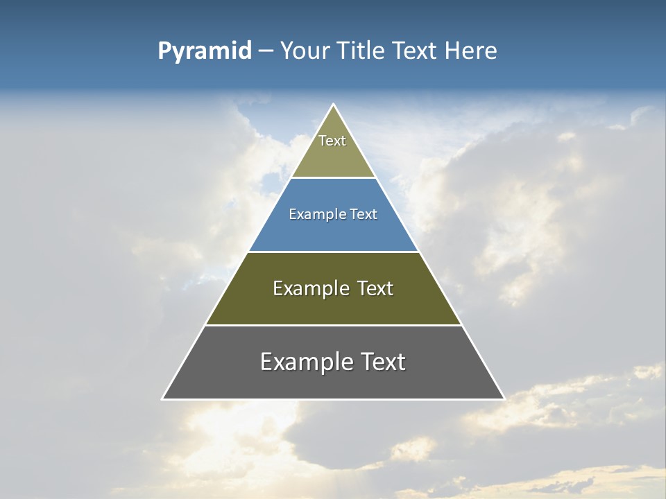 Scenic Brightly Cloud PowerPoint Template