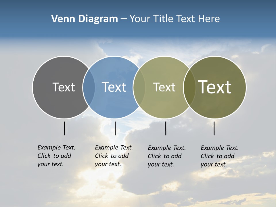 Scenic Brightly Cloud PowerPoint Template